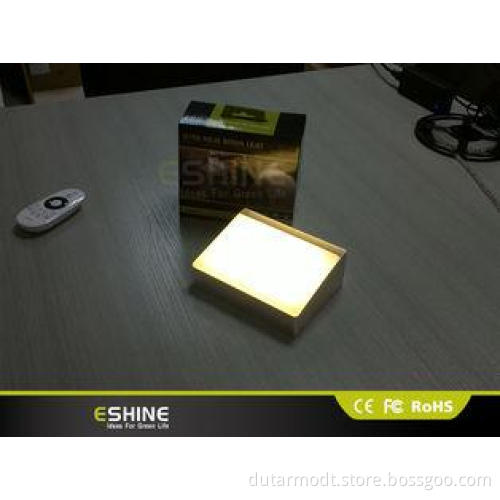 Dimmable Remote Control Solar Lights Two White Color for Co